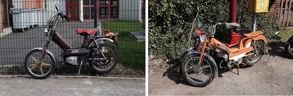 Gli stilosissimi motorini della Roubaix