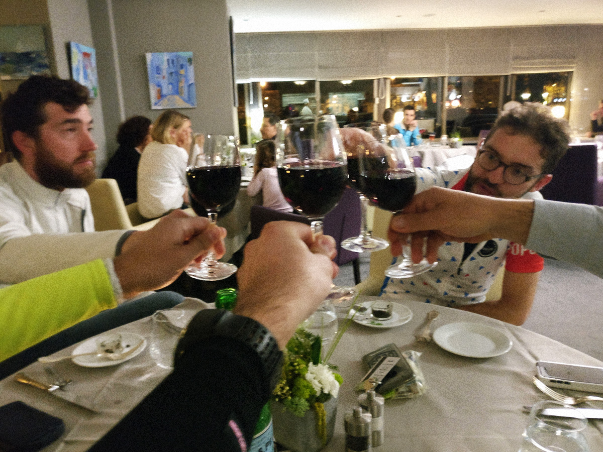 La cena prima della Roubaix - Cicloidi blog