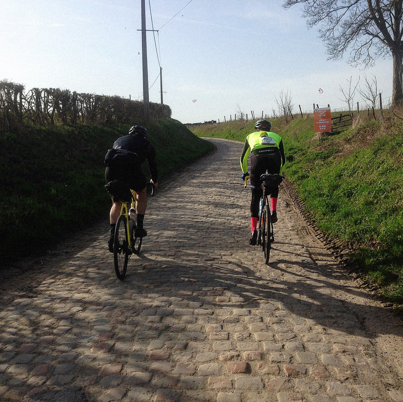 Vitto e Gio alla Roubaix - Cicloidi blog